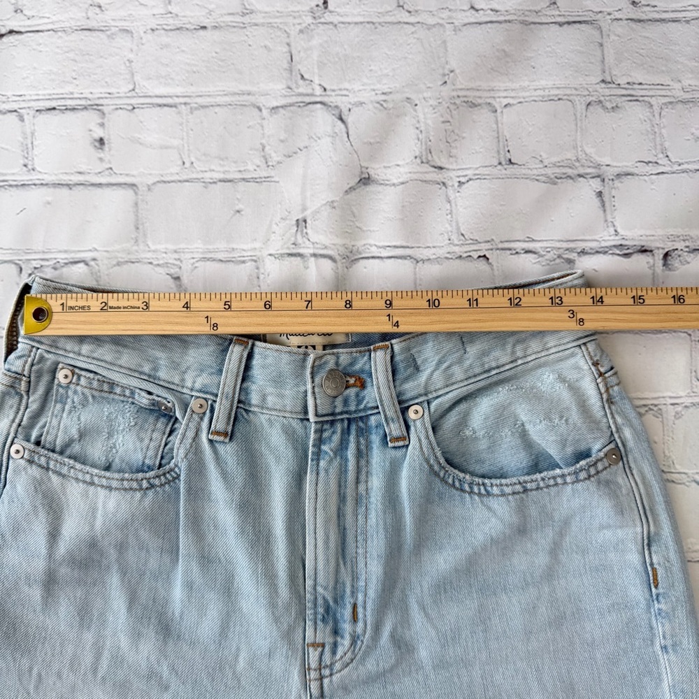 Madewell Light Blue Slim Straight The perfect vintage Jeans size 27 - Picture 5 of 10